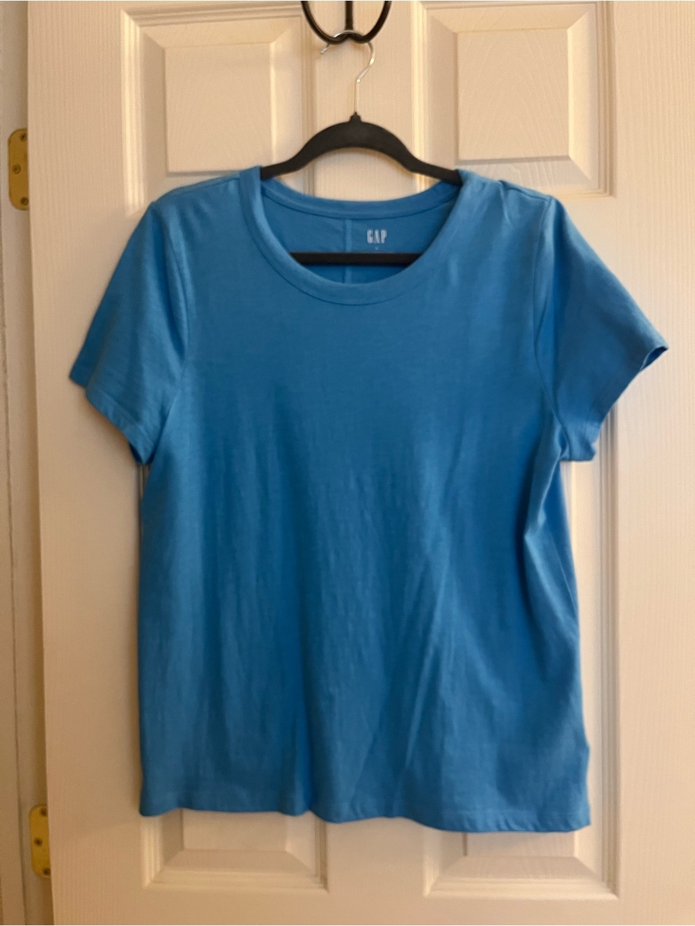 GAP Women's Short Sleeve Crew Tee - Bright Blue